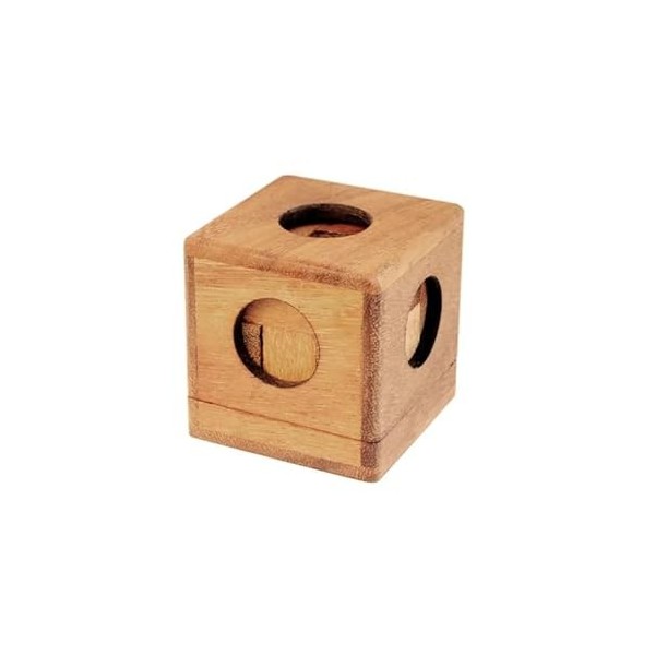 Logica Jeux Art. Venticinq - Casse-tête 3D en Bois - Difficulté 5/6 Incroyable - Collection Leonardo da Vinci