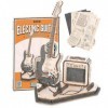 ROKR Puzzle 3D en Bois Guitare électrique,Kit de Modélisme pour Adultes à Construire,Jeu de Construction de Puzzles pour Adul