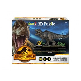 Revell 00240 Jurassic World-Puzzle 3D Giganotosaure Giganotosaurus Rompecabezas, Multicolor