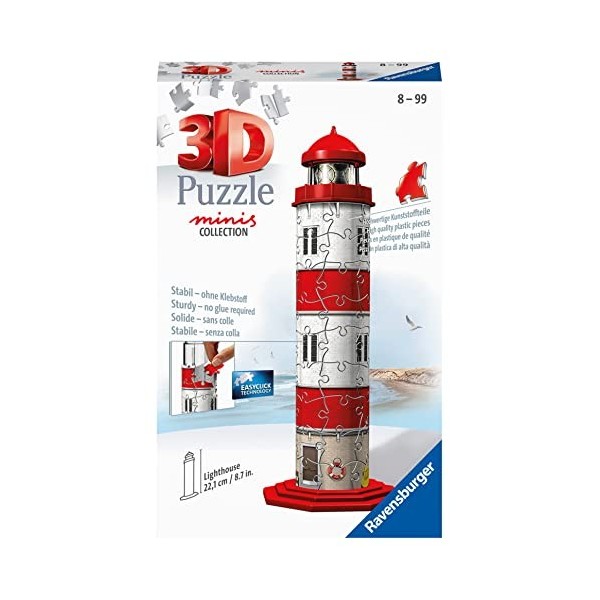 Ravensburger RAV Puzzle Mini Leuchtturm 3D 11273