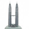 PUZZLE 3D TORRES PETRONAS 72 PIEZAS 51X27X20