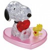 Puzzle 3D Crystal Snoopy in Love - 59184 - HCM Kinzel