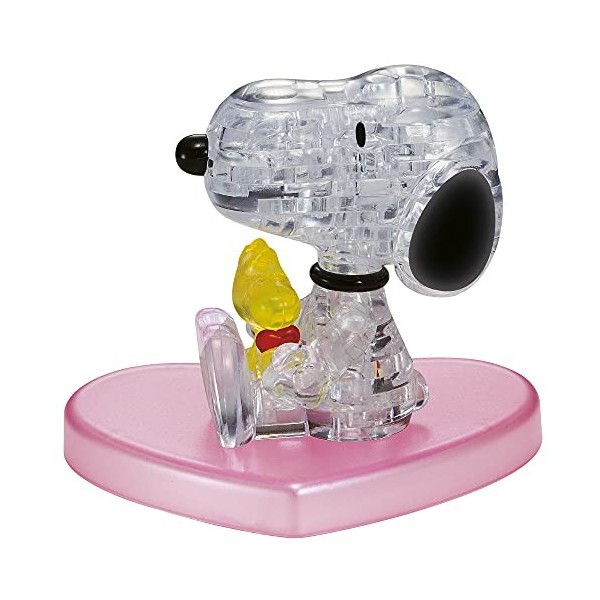 Puzzle 3D Crystal Snoopy in Love - 59184 - HCM Kinzel