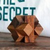 Mini Lumberjack: Casse-Tête 3D Fait à la Main. Casse-Tete en Bois - Puzzle Jeux de société Adulte - Jeu de Reflexion pour Enf