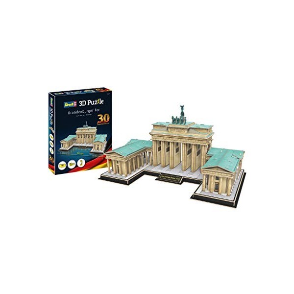 Revell 3D Puzzles- Revell 3D-00209-Porte de Brandebourg 30è Anniversaire à Construire Puzzle 3D, 209