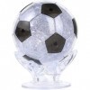 77pcs 3D Puzzle Football Jigsaw Assemblage DIY Assemblage De Football Modèle Crystal Modèle avec Lumière Flash Modèle De Crys