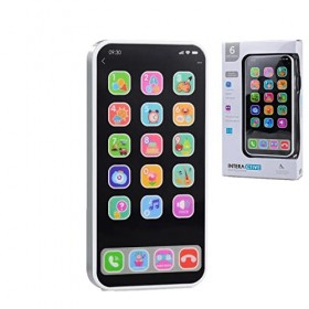Jouet Téléphone écran Couleur Faux Téléphone IPhone 13 Pro Max - Réplique 1:1 Métallique - écran Bleu - Jouet Ou Vitrine Jouet Telephone Enfant