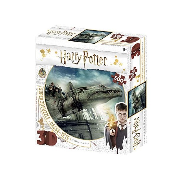 Harry Potter Norbert Amd Hermoine Granger Puzzle 3D 500 pièces Multicolore