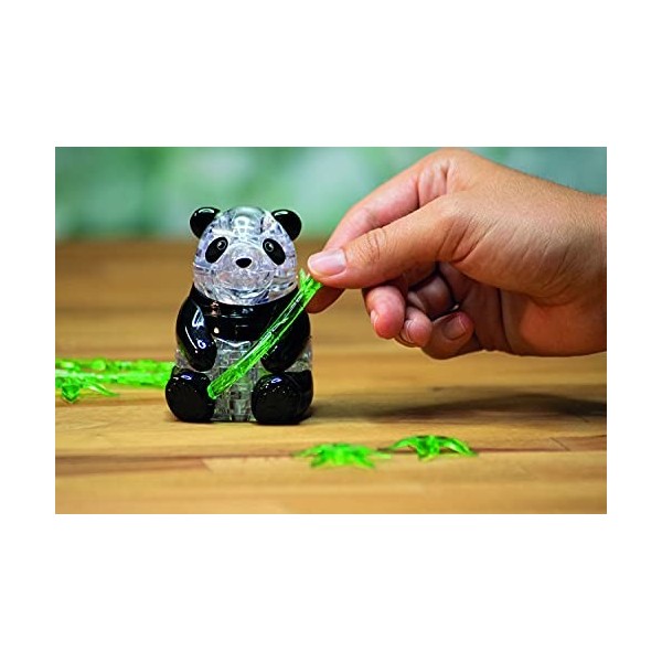 HCM - 59143 - Crystal Puzzle - Panda - 42 Pièces