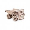 EWA Eco-Wood-Art Camion 3D mécanique en Bois-Puzzle pour Adultes et Adolescents-Assemblage sans colle-105 pièces, BELAZ Mini,