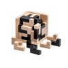 HADAVAKA Casse-tête en Bois, Tetris Jigsaw Brain Teaser Jouet, Jouet De Construction Géométrique 3D, Blocs en Forme De T/L, J