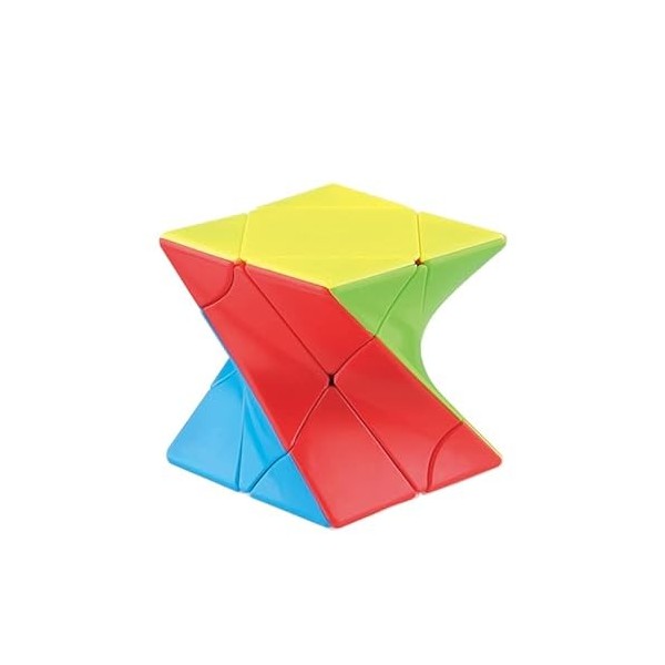 TaoLeLe Speed ​​Cube Twist Skewb Cube Autocollant Magci Cube 3D Puzzles Cube Couleur Vive Casse-tête pour Enfants et Adultes