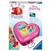 Herzschatulle - Disney Princess. 3D Puzzle 54 Teile