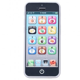 Allsor Téléphone bébé, Jouet de téléphone Portable bébé pour 1 2 Ans garçon Fille Faux téléphone Jouets avec lumières et Musi