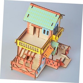 TOYANDONA Maquettes en Bois Casse-tête pour Enfants Puzzles pour Enfants Bricolage Modèle De Construction Jouet Artisanat Sci