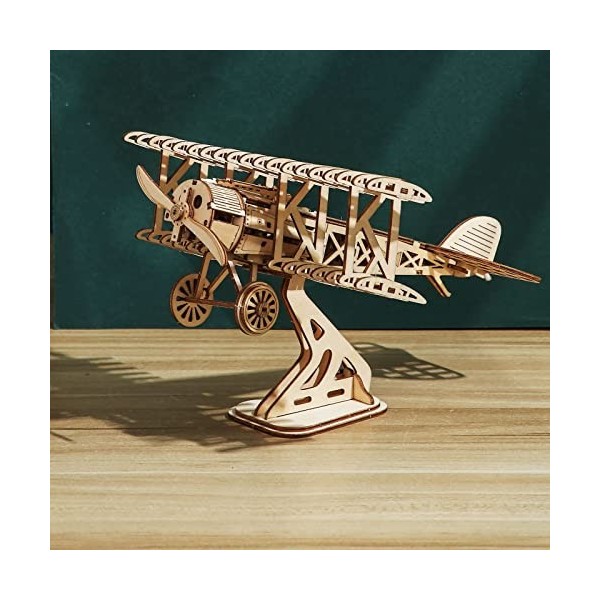 Jouet Puzzle en Bois 3D DIY Model Craft Kit-Home Decoration-Best Educational Birthday Day Gift for Boys Girls Friends Son Adu