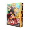 Animación,Dragon Ball- Puzzle Lenticular Dragon Ball Z Goku Saiyan 100 piezas Does Not Apply Jouets, Z109080, Multicolore, On