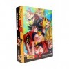 Animación,Dragon Ball- Puzzle Lenticular Dragon Ball Z Goku Saiyan 100 piezas Does Not Apply Jouets, Z109080, Multicolore, On