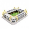 Borussia Dortmund, 3D- Puzzle du stade, noir-jaune,