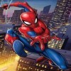 Grandi Giochi Marvel Avengers Spiderman Puzzle lenticulaire Vertical, avec 300 pièces incluses et boîte en métal avec Effet 3