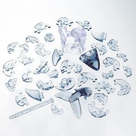 HCM - 59137 - Crystal Puzzle - Requin - 37 Pièces