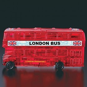 HCM - 59156 - Crystal Puzzle - Bus Londonien - 38 Pièces