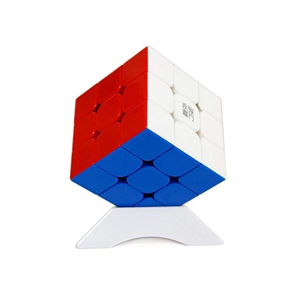 FunnyGoo YongJun YJ YuLong 2M 3x3x3 V2M Cube Magique Puzzles Lisses Cube + Support Un Cube Stickerless 