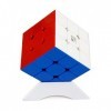 FunnyGoo YongJun YJ YuLong 2M 3x3x3 V2M Cube Magique Puzzles Lisses Cube + Support Un Cube Stickerless 