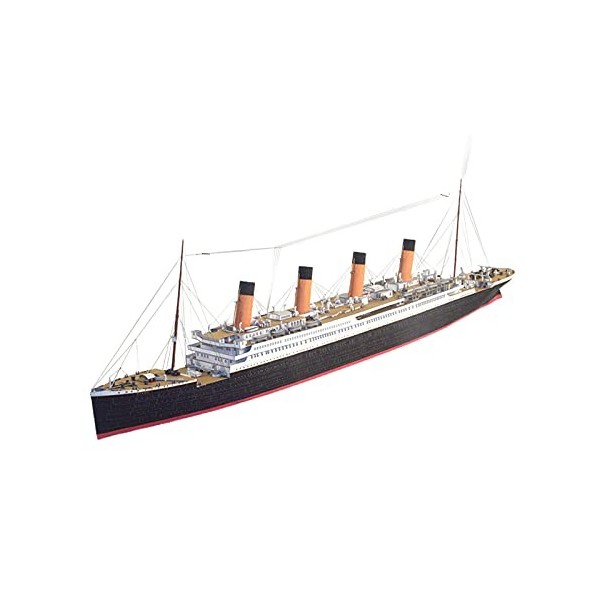 Exquis 3D Titanic Ship Puzzle Assembler Papier Kit Objets Décoration de Ornements