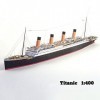 Exquis 3D Titanic Ship Puzzle Assembler Papier Kit Objets Décoration de Ornements