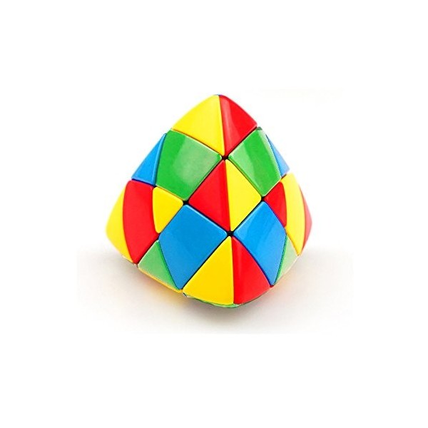 OJIN Megamorphix Cube sans Autocollant Mastermorphix Cube de Vitesse Megamorphix Puzzle 3x3 