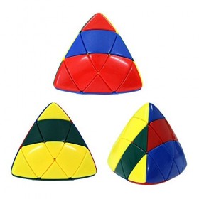 OJIN Megamorphix Cube sans Autocollant Mastermorphix Cube de Vitesse Megamorphix Puzzle 3x3 