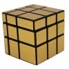 MEISHINE Cube magique en or avec miroir Cube magique Intelligence magique Cube de vitesse Jeu de puzzle Cube Speed Magic Cube