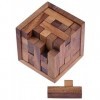 LOGOPLAY Packcube 125er Cube S - Puzzle 3D - Jeu de réflexion - Jeu dénigmes - Jeu de Patience - Jeu de logique dans Un Cadr