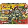 Educa - Puzzle 3D Stegosaurus 3D Creature Puzzle, Puzzle pour Enfants Casse-tête pour Développement, Agilité et Amusement Le