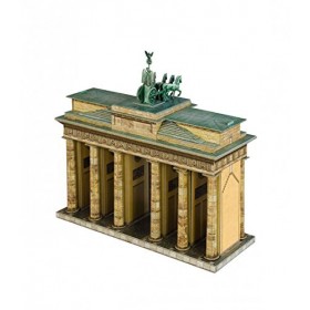 Keranova keranova346&nbsp;échelle 1 : 160&nbsp;19&nbsp;x 19&nbsp;x 7,5&nbsp;x 15,5&nbsp;cm Clever Papier Porte de Brandebourg Berlin/Allemagne/Puzzle 3D 7