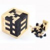 XLKJ 3D Jeu de Puzzle en Bois, Casse-tête Jigsaw Lock Jouet éducatif Cadeau pour Enfants et Adultes