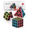 ROXENDA Speed Cube Set, Cube de Vitesse 2X2 3X3 Pyramid Original Cube Magique