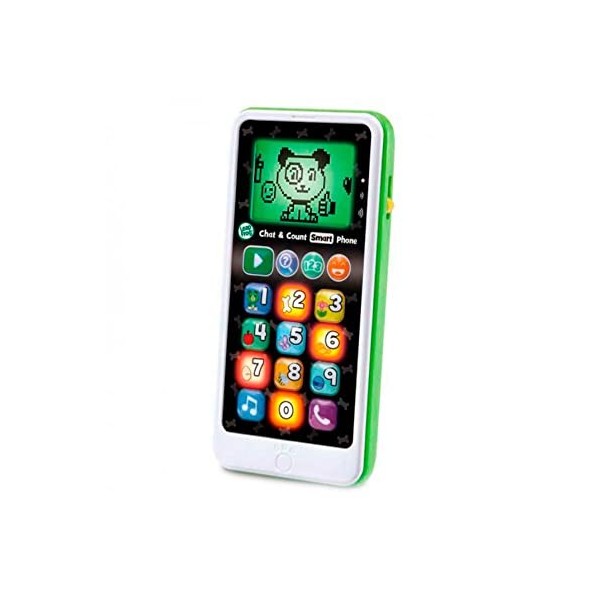 Cefa Toys bébés, téléphone portable, Smartphone, téléphone pour enfants, Vert Leap Frog 1  - version espagnole