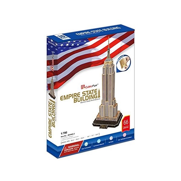 Ak Sport - 0625611 - Puzzle 3D - Empire State Building