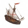 UMBUM- Keranova Puzzle 3D Caravel en Papier, 390, Multicolore