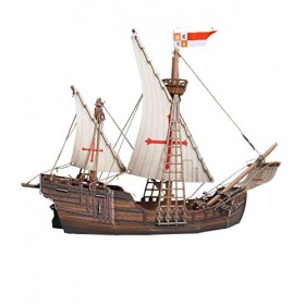 UMBUM- Keranova Puzzle 3D Caravel en Papier, 390, Multicolore