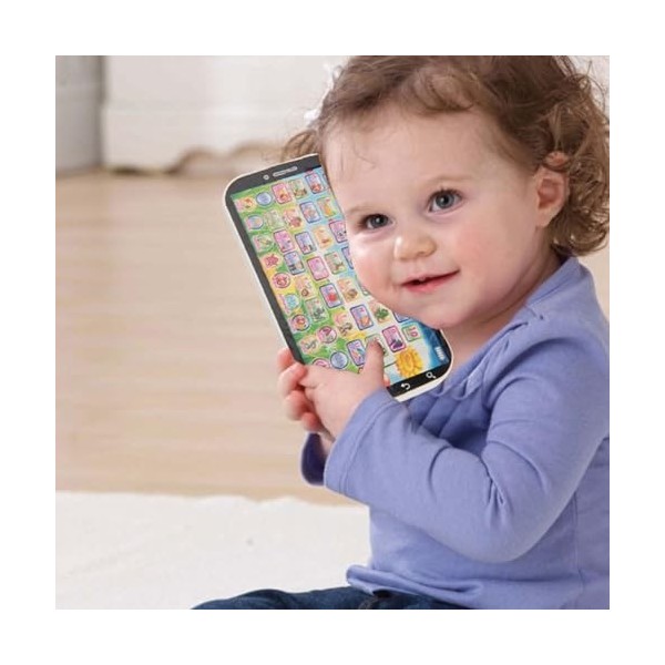 BTER Jouet de téléphone Intelligent, Jouet éducatif pour Enfants Jouent au téléphone Portable, apprennent Le Jouet de Jeu pou