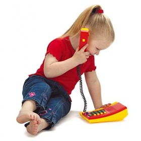 Dantoy 6113 Pushbutton Phone Toy, Multi-Colour, 18 x 19 x 8 cm