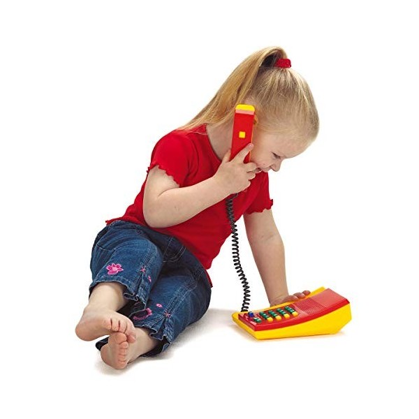 Dantoy 6113 Pushbutton Phone Toy, Multi-Colour, 18 x 19 x 8 cm