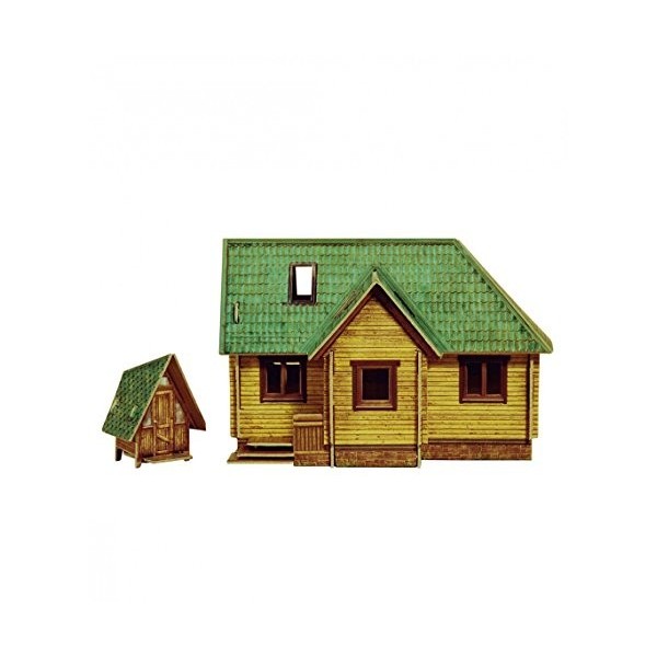 Keranova keranova281 échelle 1 : 87 11 x 7,5 x 7 cm Collection Clever Papier de Bâtiments Cottage Puzzle 3D