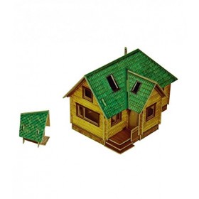 Keranova keranova281&nbsp;échelle 1 : 87&nbsp;11&nbsp;x 7,5&nbsp;x 7&nbsp;cm Collection Clever Papier de Bâtiments Cottage Puzzle 3D