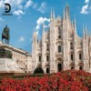 Grandi Giochi Discovery Duomo Milano Puzzle lenticulaire Horizontal, avec 500 pièces incluses et Emballage avec Effet 3D-PUV0