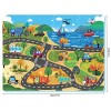 Tapis de jeu puzzle en EVA avec 3D interactive AR Pop Animation compatible avec iPhone et iPad City World 