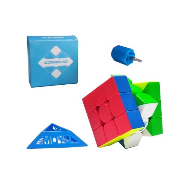 MoYu Cubing Classroom MFJS RS3M V5 3 x 3 x 3 2023 Cube Twist Puzzle Cube Jouet sans autocollant Version M standard